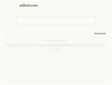 Tablet Screenshot of adibul.com